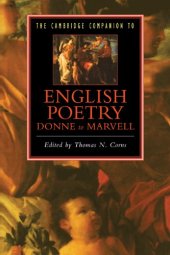 book The Cambridge Companion to English Poetry, Donne to Marvell (Cambridge Companions to Literature)