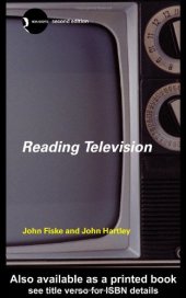 book Reading Television (New Accents (Routledge (Firm)).)