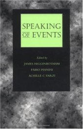 book Speaking of Events