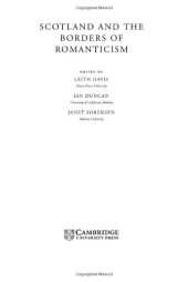 book Scotland and the Borders of Romanticism