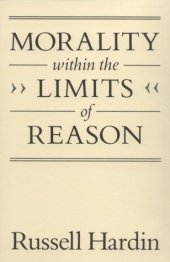 book Morality within the Limits of Reason