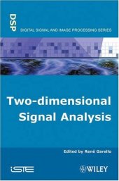 book Two-dimensional Signal Analysis