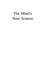 book The Mind's New Science: A History of the Cognitive Revolution