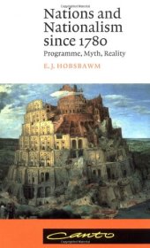 book Nations and Nationalism since 1780: Programme, Myth, Reality