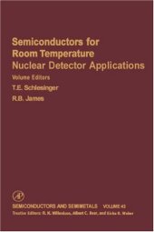 book Semiconductors for Room Temperature Nuclear Detector Applications