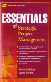 book Essentials of Strategic Project Management (Essentials (John Wiley))