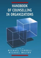 book Handbook of Counselling in Organizations