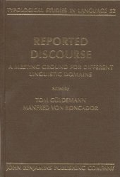 book Reported Discourse: A Meeting Ground for Different Linguistic Domains