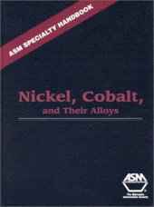 book Nickel, Cobalt, and Their Alloys (Asm Specialty Handbook)