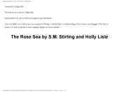 book The Rose Sea