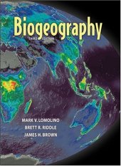 book Biogeography