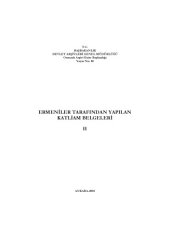 book Ermeniler Tarafından Yapılan Katliam Belgeleri