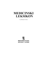 book Medicinski leksikon