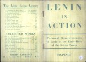 book Lenin in action: The early days of soviet power