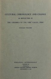 book Cultural Chronology and Change: As Reflected in the Ceramics of the Virú Valley, Peru