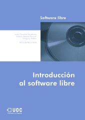 book Software libre. Introducción al software libre.