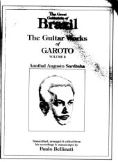 book The Guitar Works of Garoto, Vol. 2 (Guitar Scores)