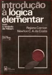 book Introdução à Lógica Elementar com o Símbolo de Hilbert