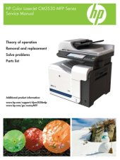 book HP Color Laserjet CM3530 MFP (service manual)