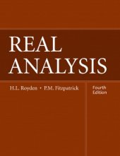 book Real Analysis (4th Edition)