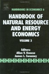 book Handbook of Natural Resource and Energy Economics