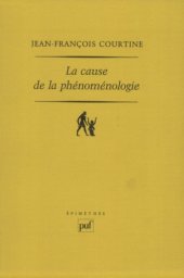 book La Cause de la Phénoménologie