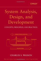 book System Analysis, Design, and Development: Concepts, Principles, and Practices, Vol. 1