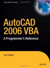 book AutoCAD 2006 VBA: A Programmer’s Reference