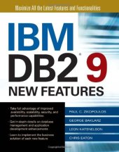 book IBM DB2 Version 9 New Features