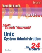 book Sams Teach Yourself UNIX System Administration in 24 Hours