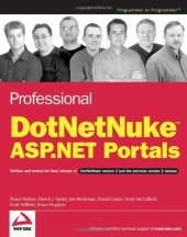 book Professional DotNetNuke ASP.NET Portals