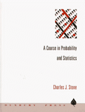 book A Course in Probability and Statistics 