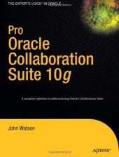 book Pro Oracle Collaboration Suite 10g