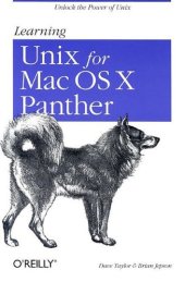 book Learning Unix for Mac OS X Panther