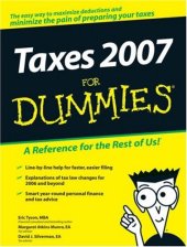 book Taxes 2007 For Dummies