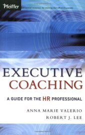 book Executive Coaching: A Guide for the HR Professional