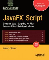 book JavaFX Script: Dynamic Java Scripting for Rich Internet/Client-side Applications