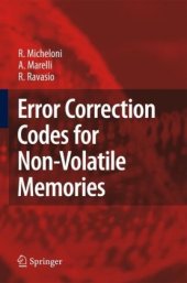 book Error Correction Codes for Non-Volatile Memories