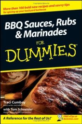 book BBQ Sauces, Rubs & Marinades For Dummies (For Dummies (Cooking))