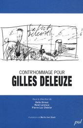 book Contr'hommage pour Gilles Deleuze