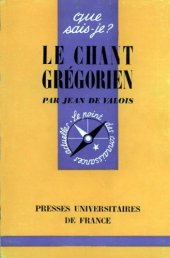 book Le chant grégorien