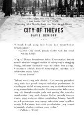 book City Of Thieves (Indonesia)