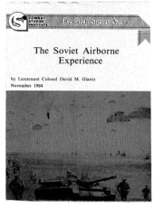 book SOVIET AIRBORNE EXPERIENCE, Research Survey No. 4