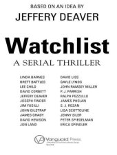 book Watchlist: A Serial Thriller