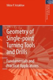 book Geometry of Single-point Turning Tools and Drills: Fundamentals and Practical Applications