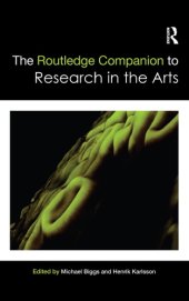 book The Routledge Companion to Research in the Arts