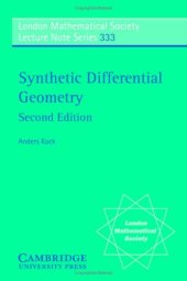 book Synthetic Differential Geometry
