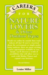 book Careers for Nature Lovers & Other Outdoor Types