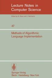 book Methods of Algorithmic Language Implementation