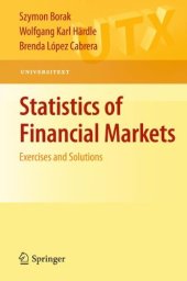 book Statistics of Financial Markets: Exercises and Solutions